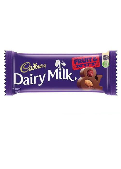 DAIRY MILK FRUITS &NUTS