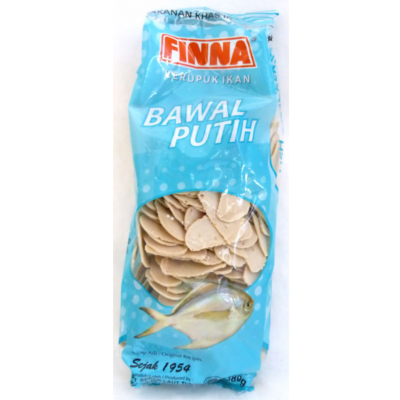Kerupuk ikan bawal puthi