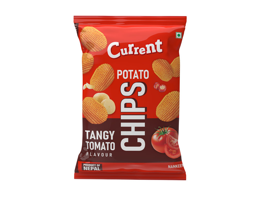 Potato chips tangy tomato