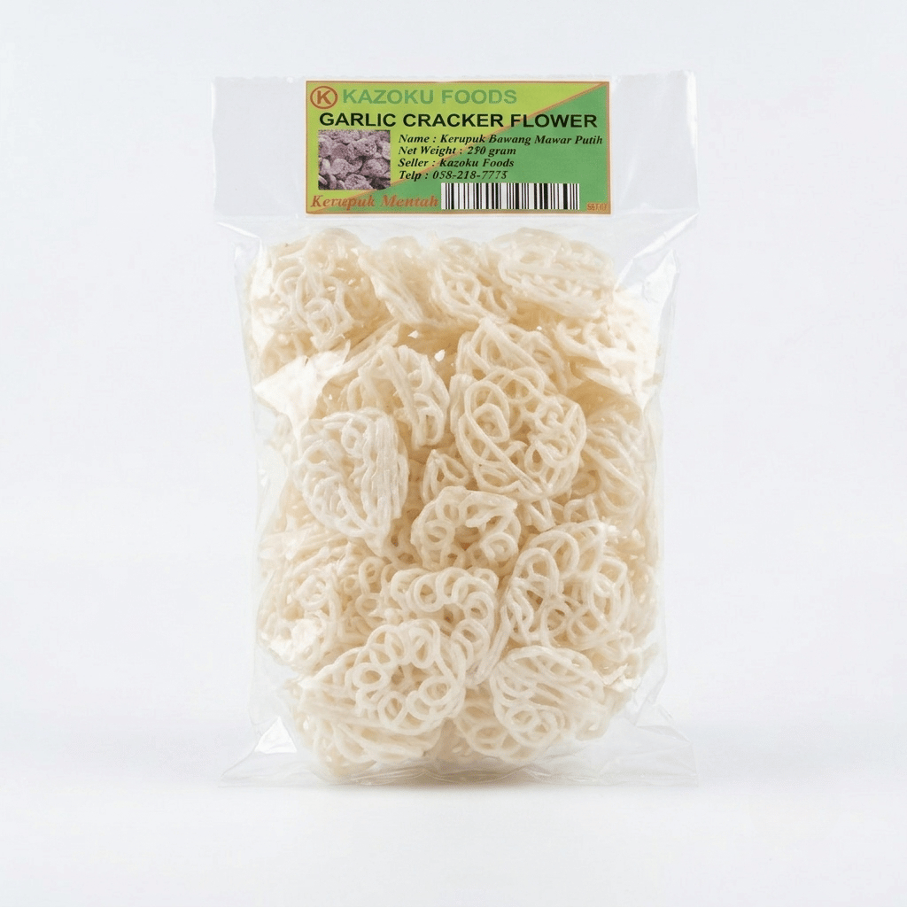 Kerupuk bawang mawar putih