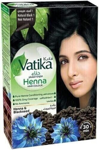 VATIKA HENNA HAIR COLOR (BLACK)
