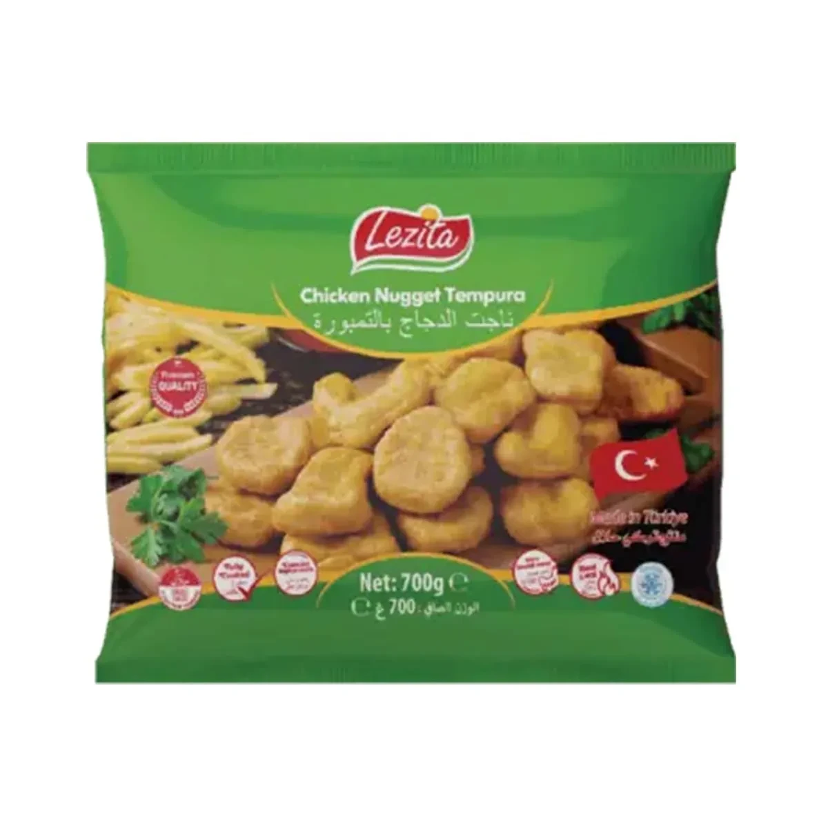 Chicken nugget tempura