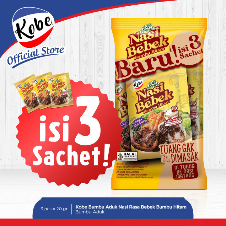 BUMBU ADUK NASI BEBEK 3pcs