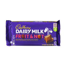 Dairy milk fruit & nut