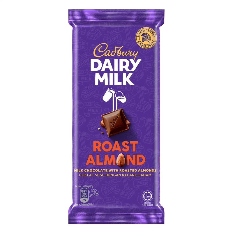 Dairy milk roast almond