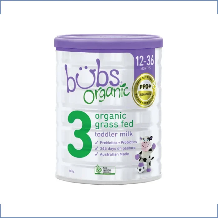 Bubs Organic 0〜6ヶ月 800g 3缶 新品 bubs organic 1 粉ミルク 3缶セット バブズ オーガニック