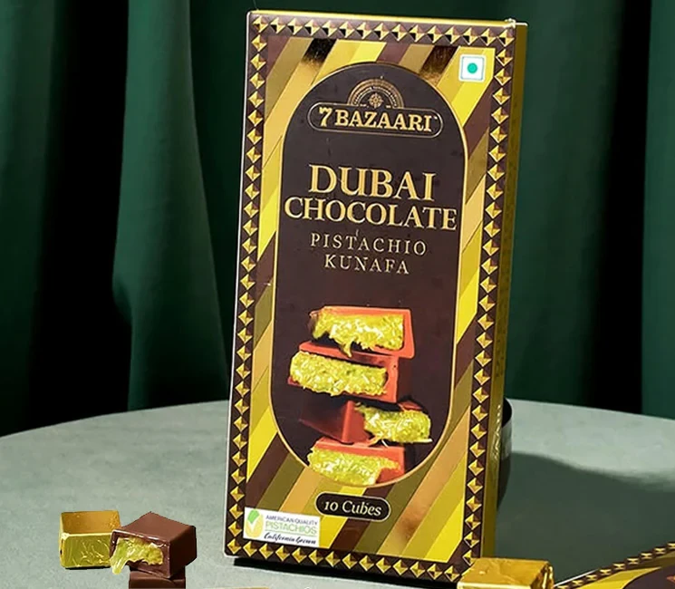 DUBAI CHOCOLATE(10 CUBE)
