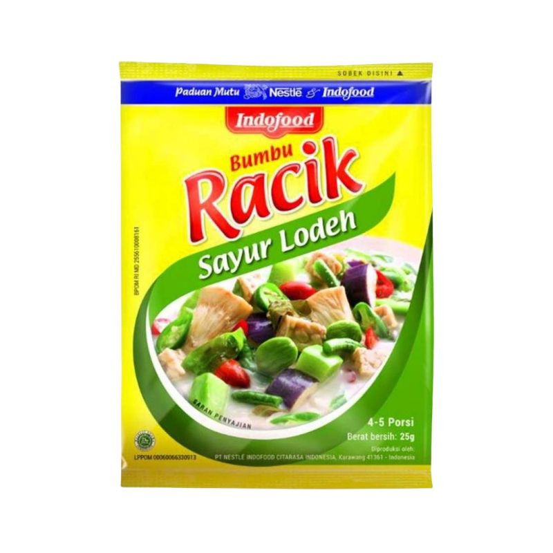 RACIK SAYUR LODEH
