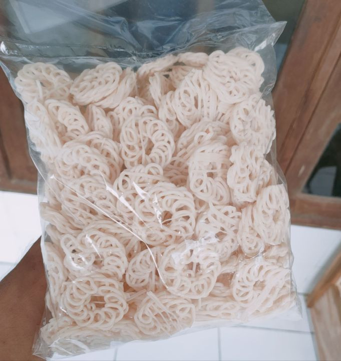 Kerupuk bawang mawar putih