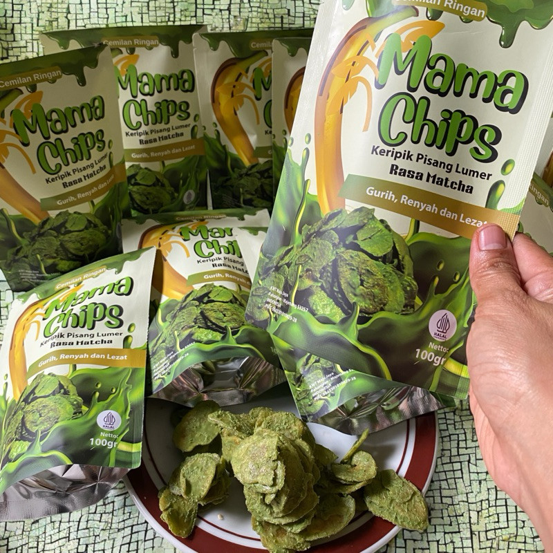 mama chips rasa matcha