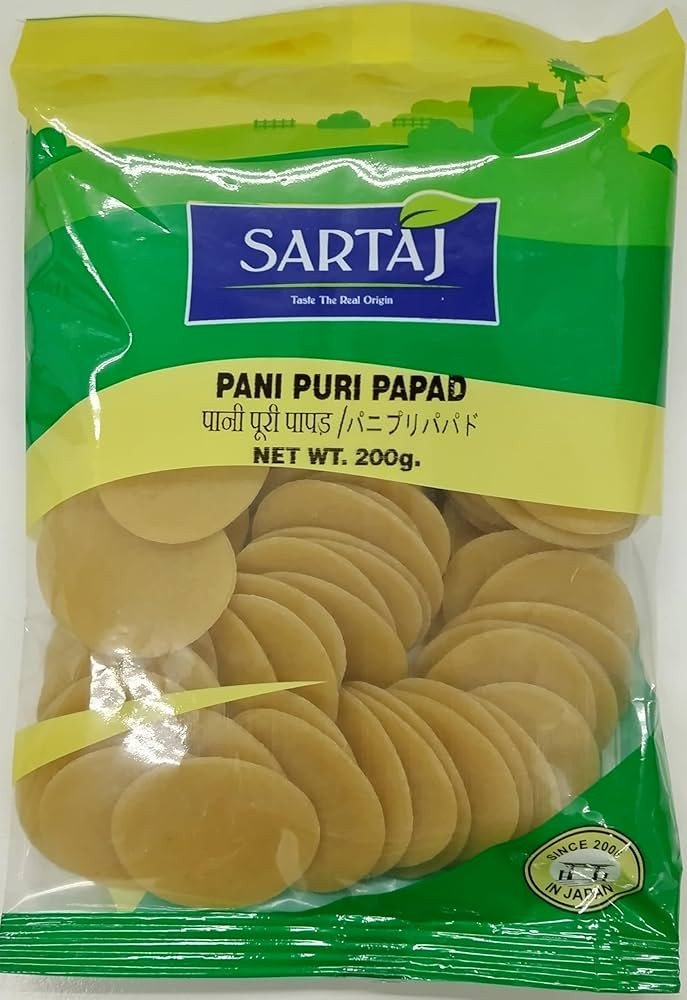 PANIPURI PAPAD(SARTAZ)