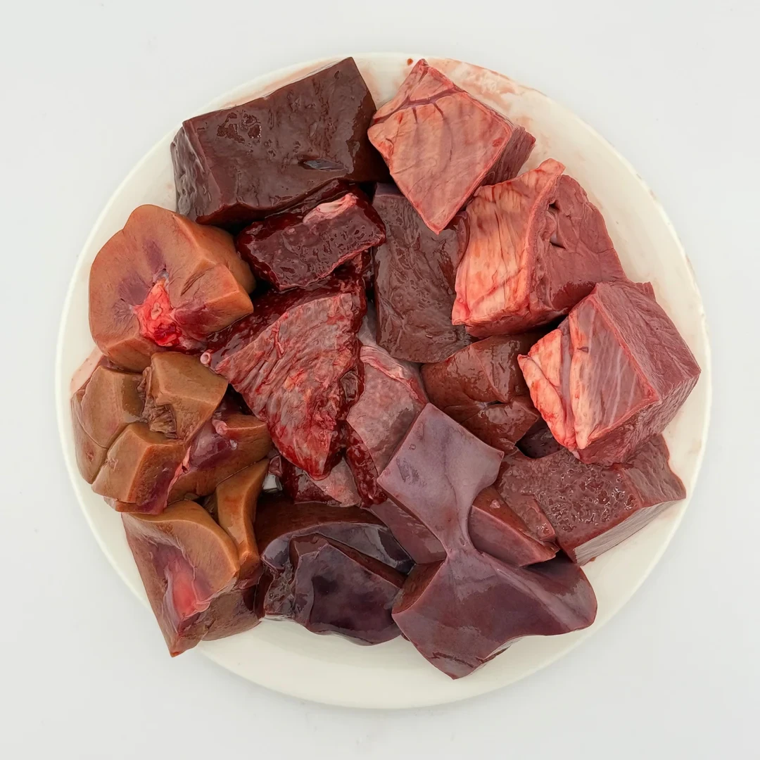 Beef liver mix
