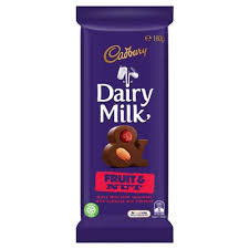 DAIRY MILK CHOCOLATE FRUIT&NUT