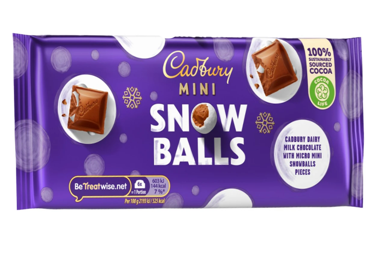 Cadbury snow balls