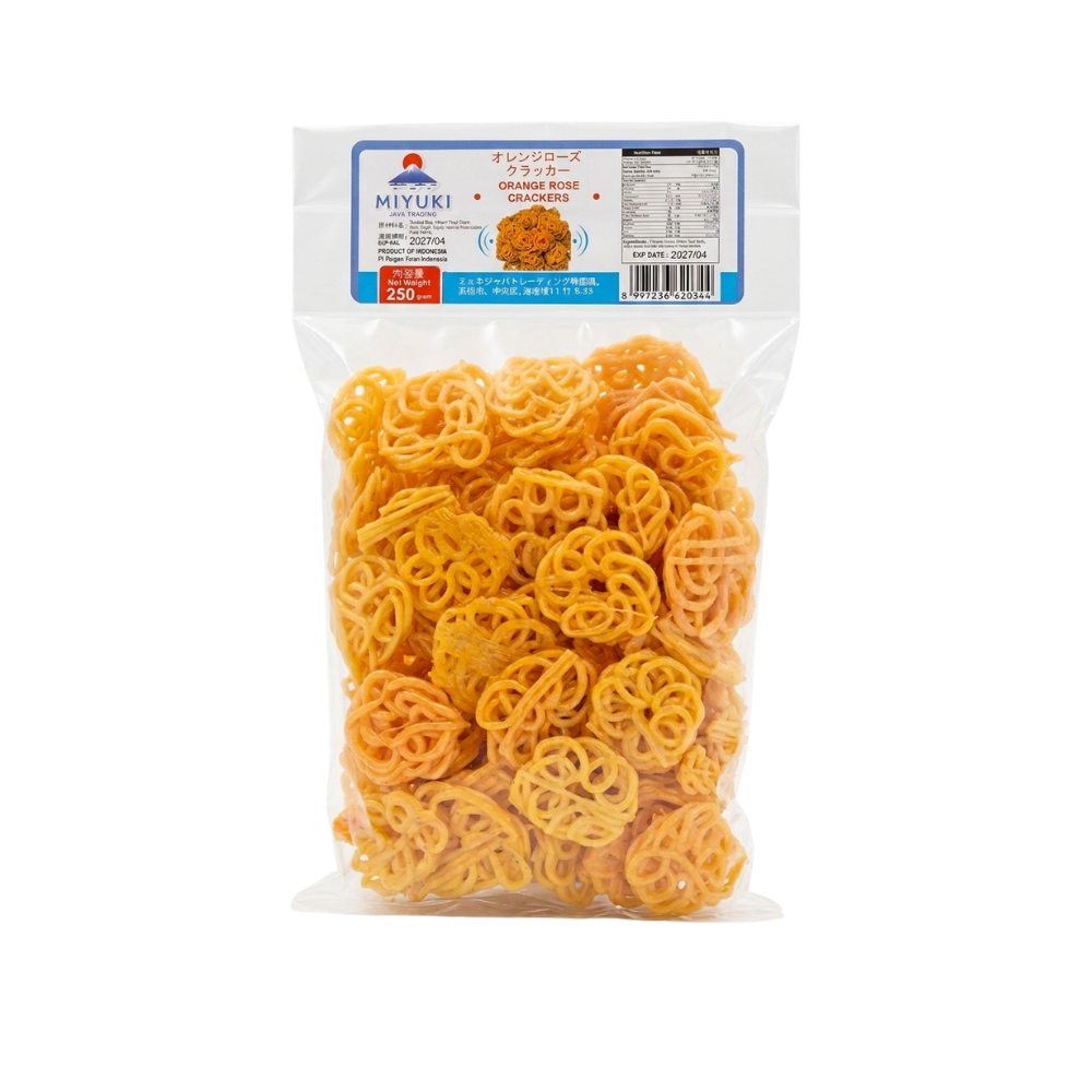 KERUPUK Mawar orange