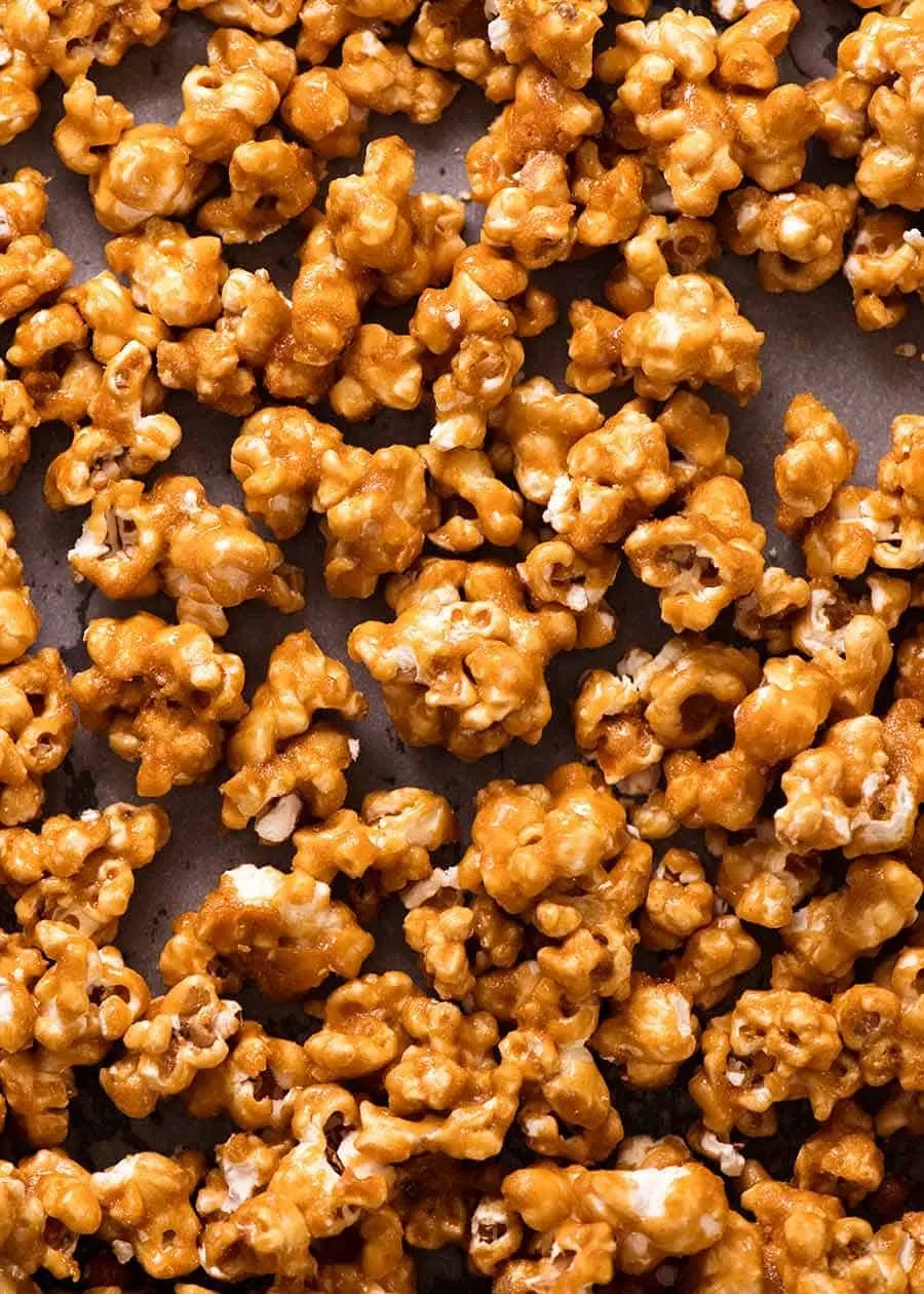 Honey butter popcorn