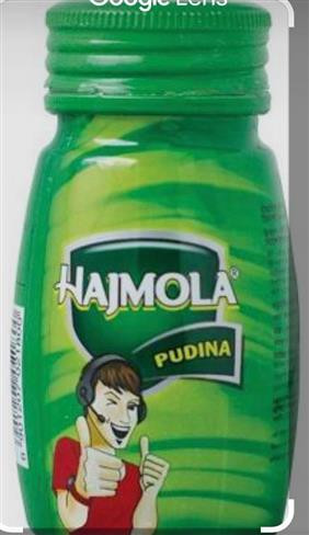 Hajmola pudina