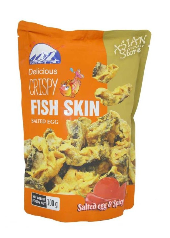FISH SKIN SALTED EGG& SPICY(ORANGE)
