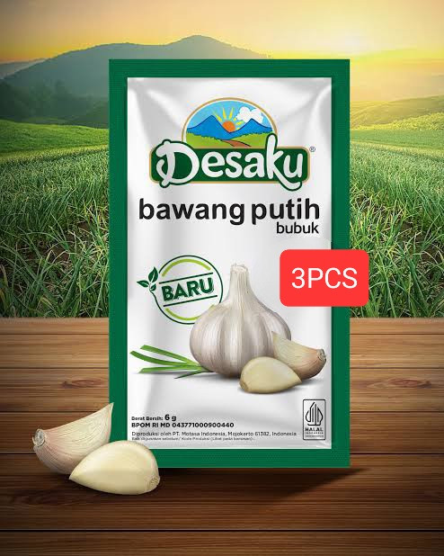 DESAKU BAWANG PUTIH BUBUK 3PCS