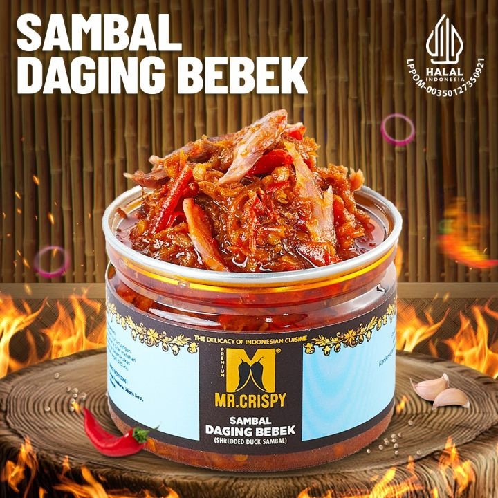 SAMBAL daging bebek MR. CRISPY