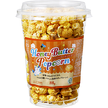 Honey butter popcorn