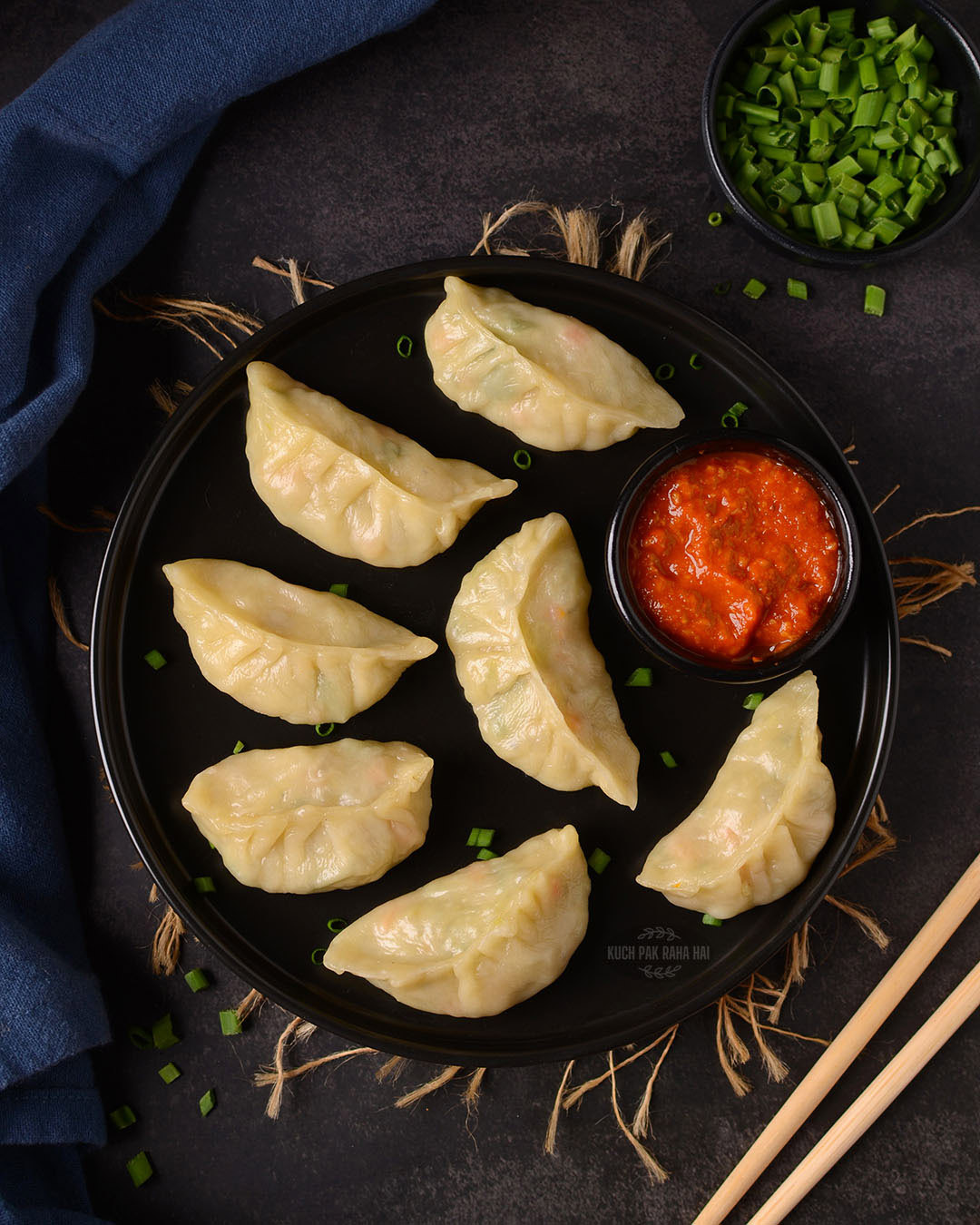 vegetable momo