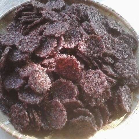 Rengginang Ketan hitam