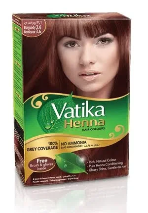 VATIKA HENNA HAIR COLOR (BURGUNDY)