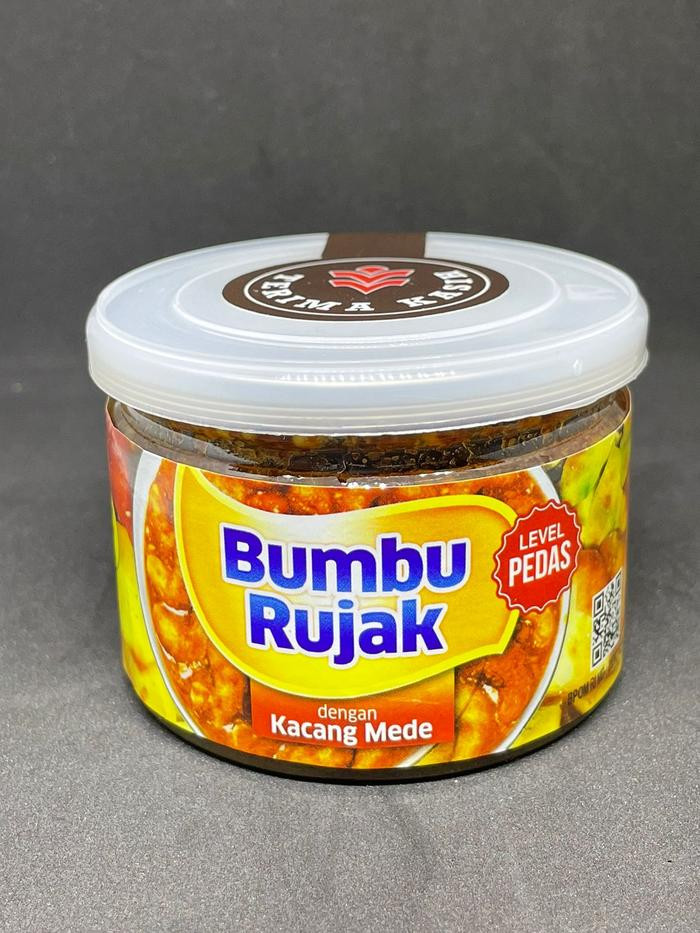 bumbu rujak kacang mede lv pedas